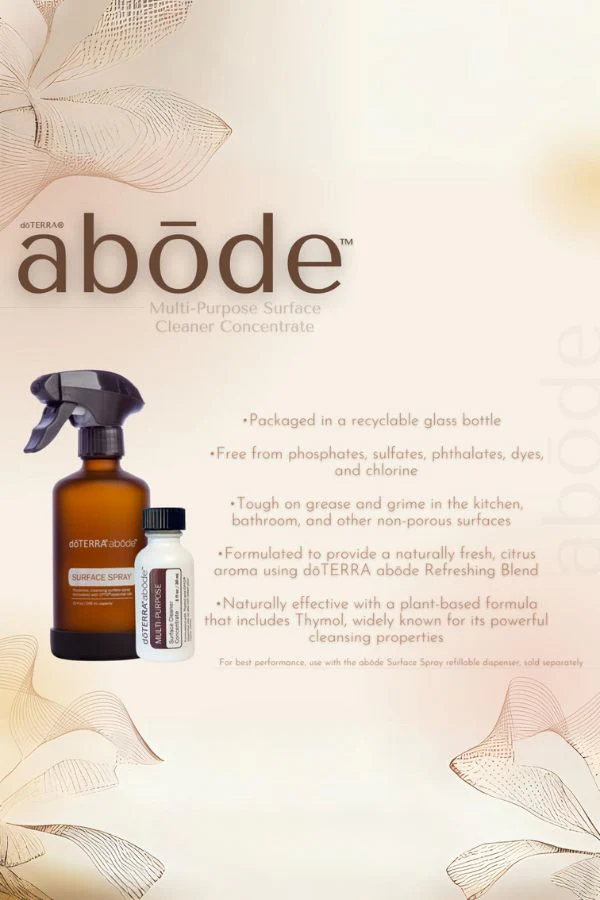 doTERRA Abōde Multi-surface Surface Cleaner with Dispenser - Image 4