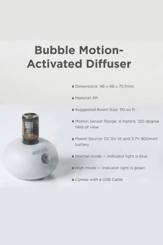 dōTERRA Bubble Motion-Activated Diffuser - Image 2
