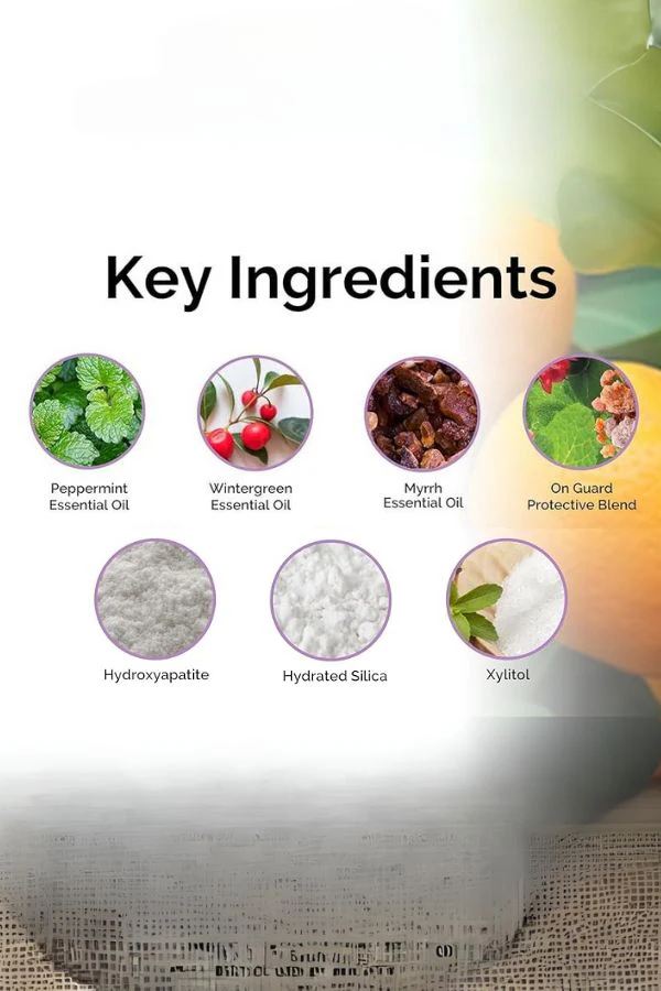 doTERRA On Guard Natural Whitening Toothpaste Samples - Image 4