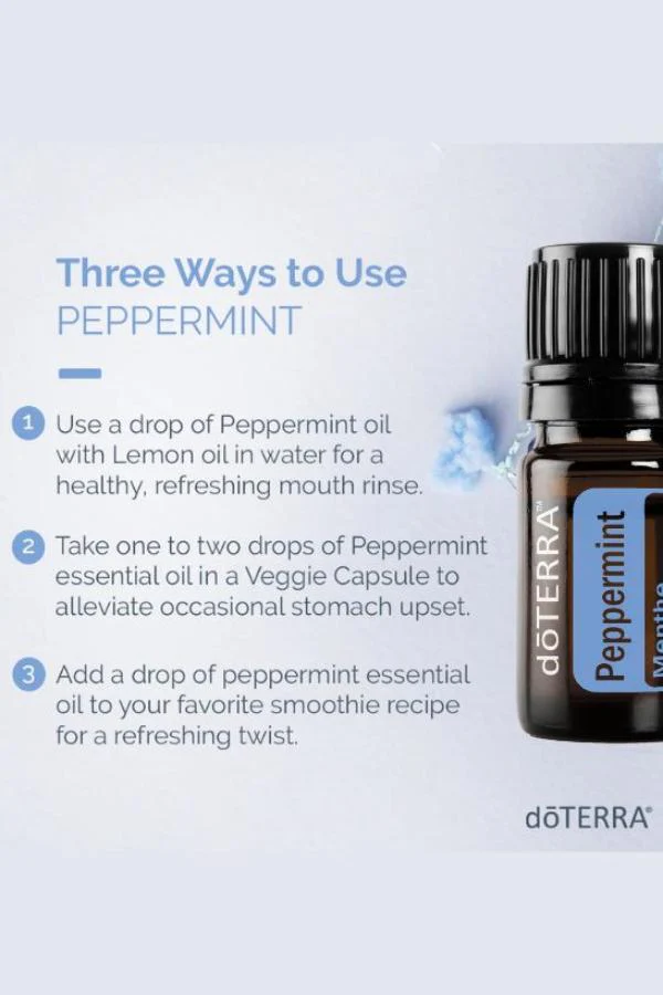 doTERRA Peppermint Essential Oil 5 mL - Image 3