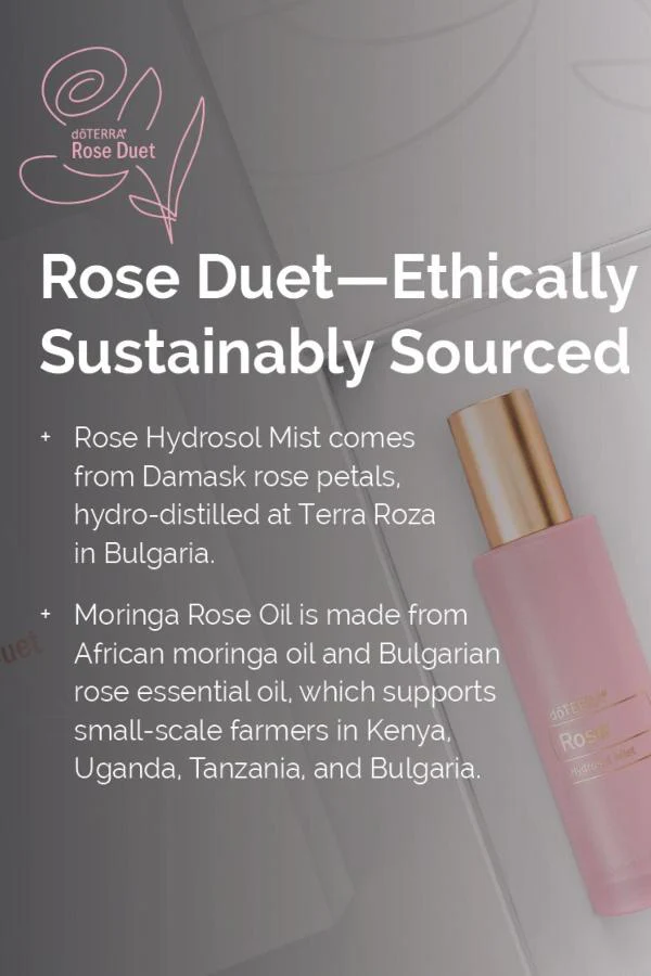 doTERRA Rose Hydrosol and Moringa Rose Oil Bundle - Image 6