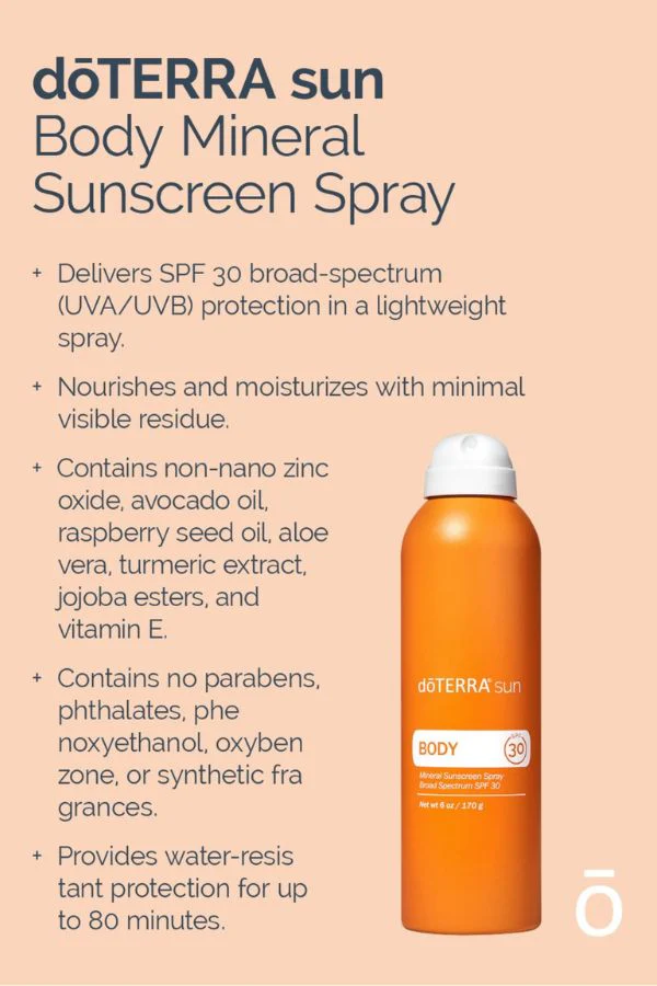 doTERRA Mineral Sunscreen Body Spray - Image 2